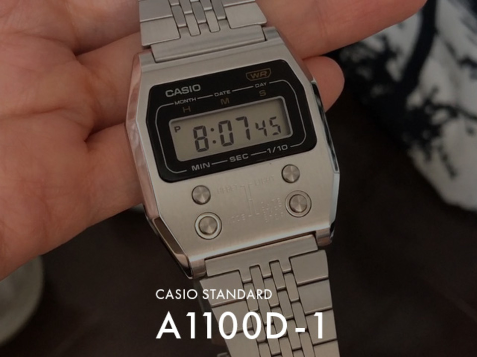 楽天市場】【10年保証】【日本未発売】CASIO STANDARD MENS カシオ スタンダード メンズ A1100 腕時計 時計 ブランド メンズ  キッズ 子供 男の子 チープカシオ チプカシ デジタル 日付 シルバー 銀 ゴールド 金 フルメタル 海外モデル ギフト プレゼント :  つきのとけいてん