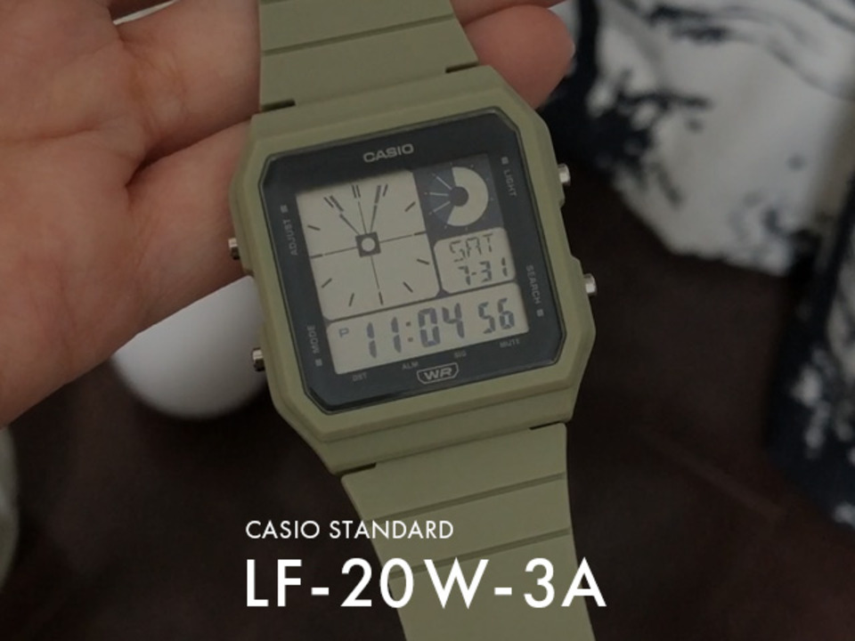 楽天市場】【10年保証】CASIO STANDARD LADYS カシオ スタンダード レディース LF-20W 腕時計 時計 ブランド キッズ 子供  女の子 チープカシオ チプカシ デジタル 日付 カレンダー ブラック 黒 グレー 緑 茶 ギフト プレゼント : つきのとけいてん