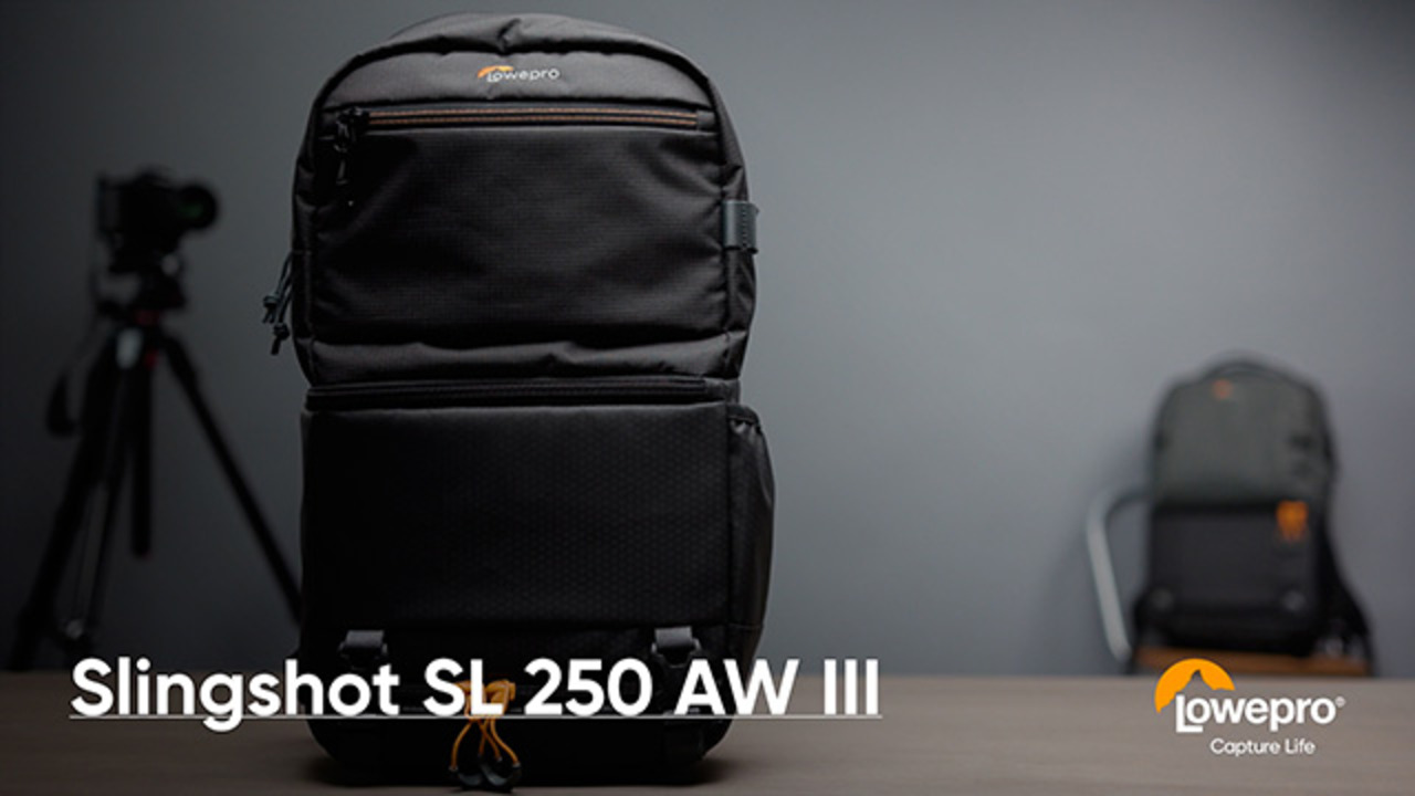 楽天市場】【OUTLET】Loweproロープロ カメラバッグ スリングショット SSL250 AW III ブラック スリング型  一眼レフカメラ/予備レンズ/折りたたみ式ドローン/10 インチタブレット/アクセサリー収納可 仕切調整可 三脚取付可 レインカバー付き LP37335- PWW 【Manfrotto ...