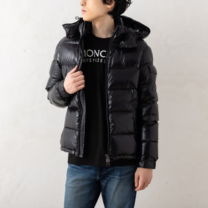 【値下げしました！】MONCLER ブラック ダウンジャケット 値下げ致しました！MONCLER ブラック ダウンジャケット