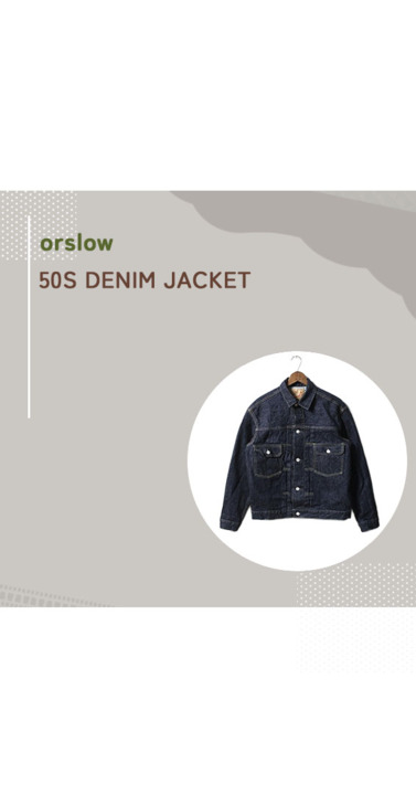 orslow オアスロウ セカンドデニムジャケット Gジャン 01-6002