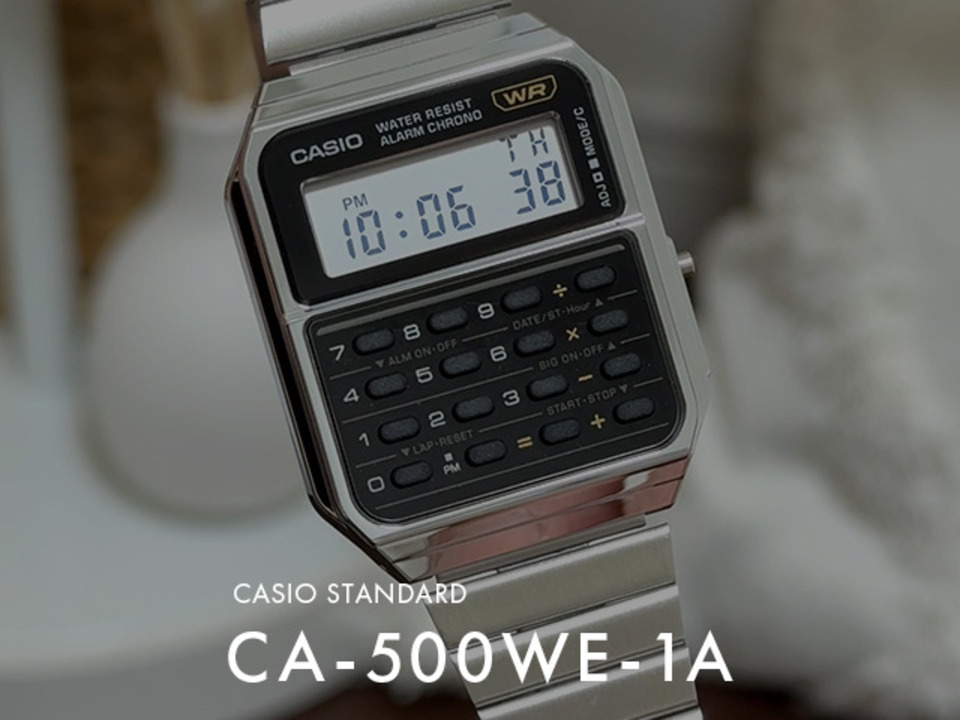 CASIO CA-500WE-7BDF データバンク腕時計　チープカシオ CASIO CA-500WE-7BDF データバンク腕時計 チープカシオ - メルカリ