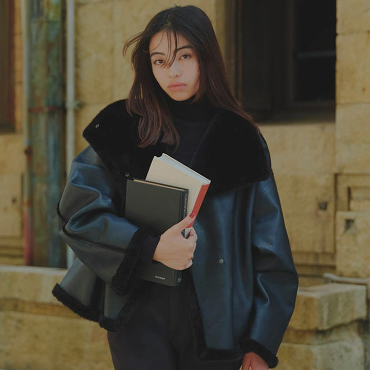 JOURNAL STANDARD 24AW ループカットシャギージップコート JOURNAL