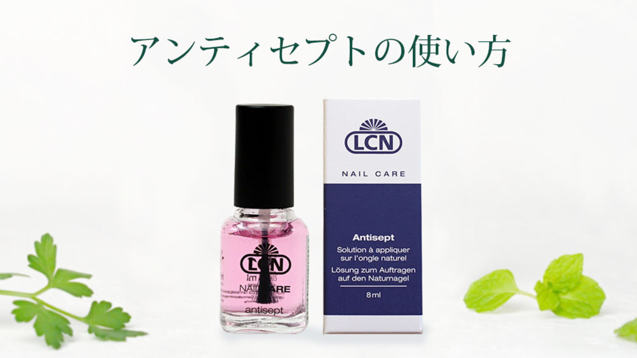 楽天市場】【LCN公式認定店】アンティセプト 8ml 爪の清潔液 清浄液