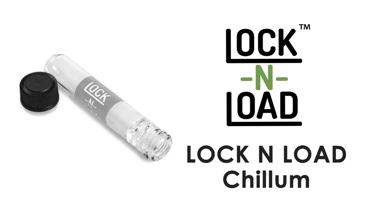 楽天市場】【メール便対応】 LOCK N LOAD Chillum キャップ付きガラスワンヒッター : ZiPPY！ 楽天市場店