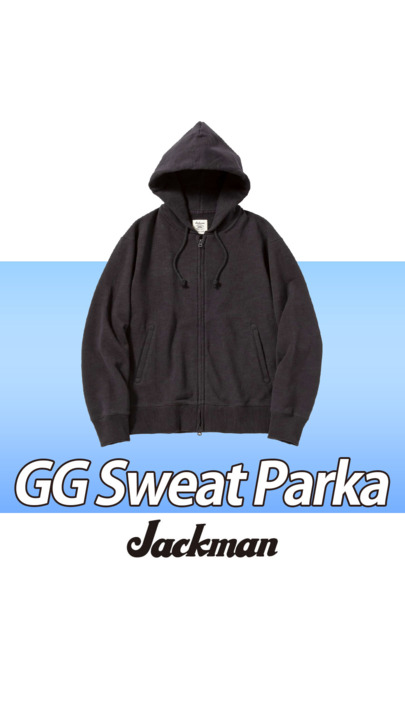 Jackman ジャックマン ヘビーウェイト ジップパーカー XL Jackman(ジャックマン) Dotsume Pullover Parka (JM7460