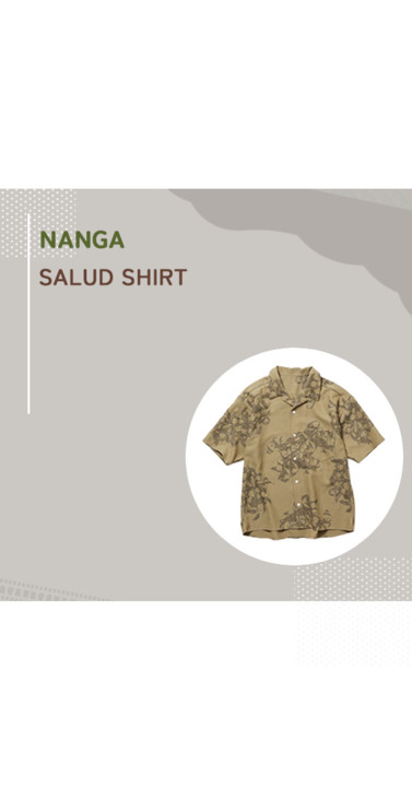 サルー シャツ – NANGA ONLINE SHOP