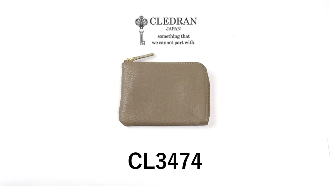 楽天市場】ミニ財布 L字ファスナー CLEDRAN クレドラン SOU（スー