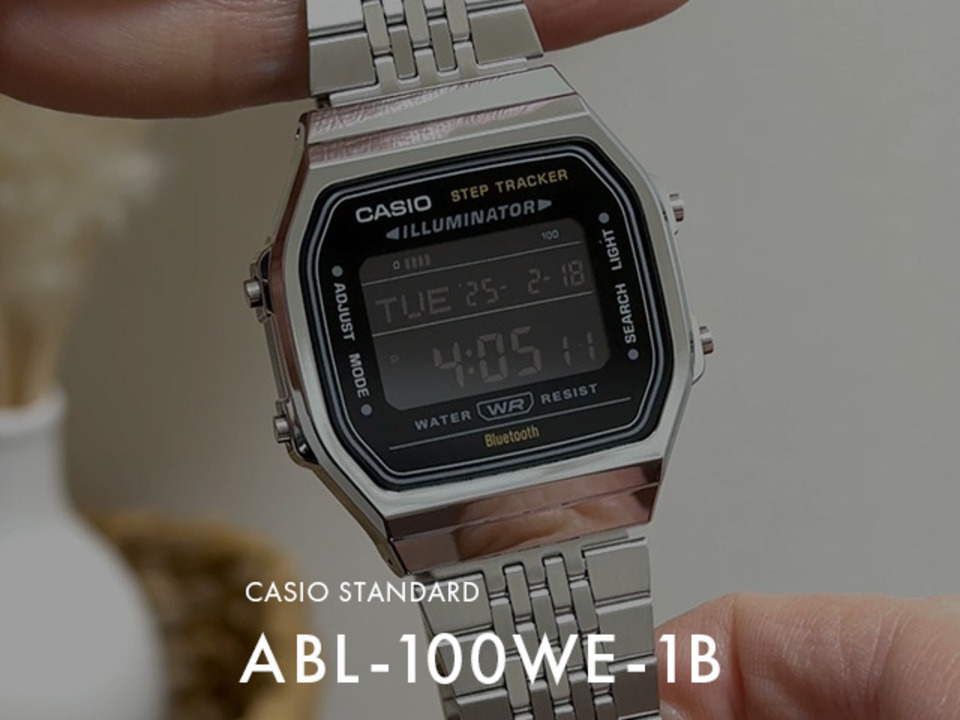 CASIO ゴールド デジタル腕時計 本体 ABL-100WE カシオ コレクション CASIO Collection デジタル 腕時計 ABL