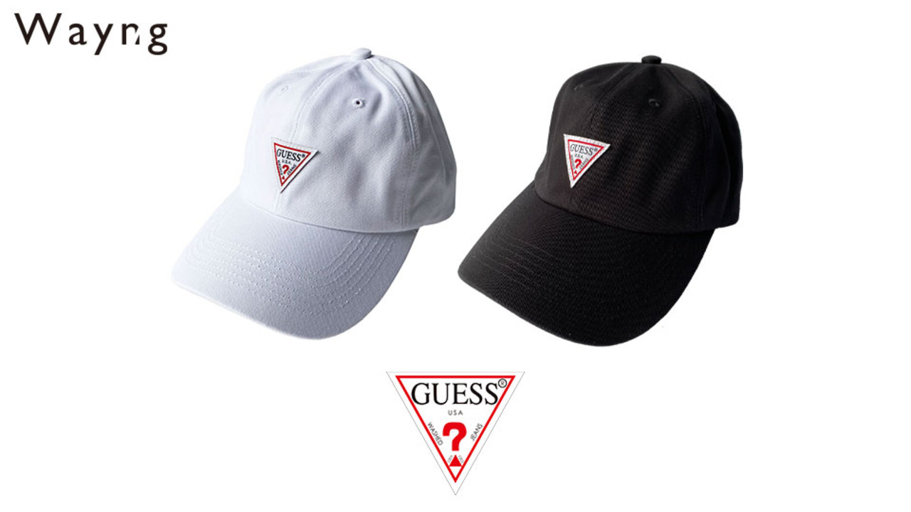 楽天市場】GUESS ゲス コットンツイル ローキャップ キャップ 帽子