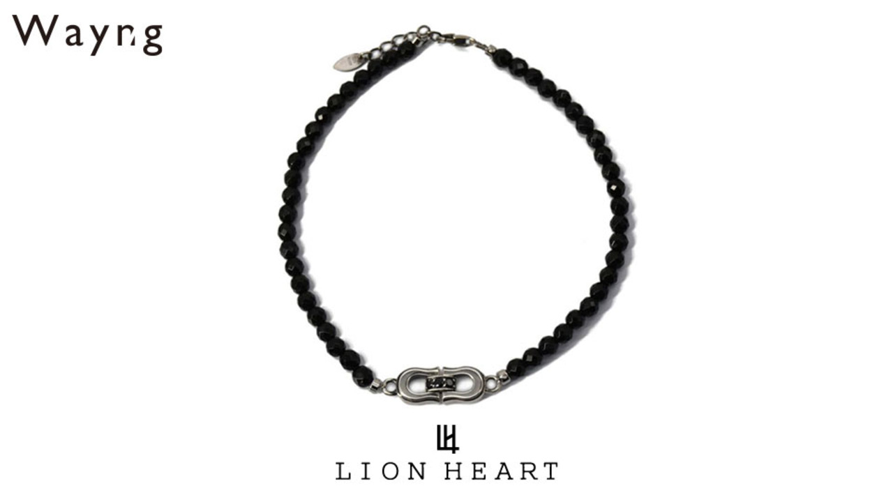 【即発】LION HEART アンクレット メンズ 馬蹄 オニキス SV925 image.jpg