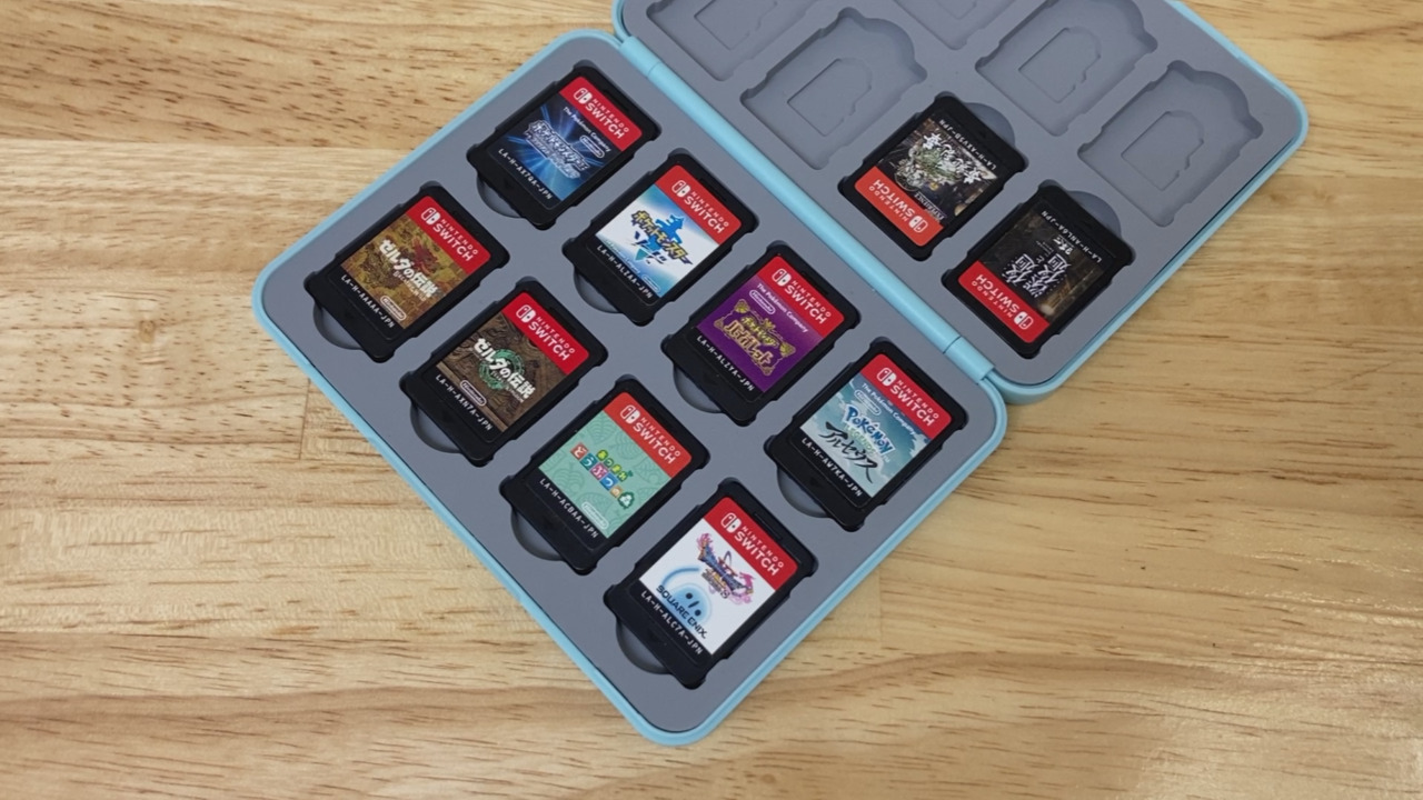 楽天市場】Nintendo Switch ゲームカードケース 収納ケース 16枚