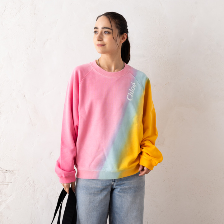 Chloé クロエ コットン素材 カットソー 美品 CL1816EW00184_fw_thumbM.jpg