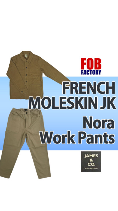 NORA インディゴ　ワークパンツ NORA インディゴ ワークパンツ