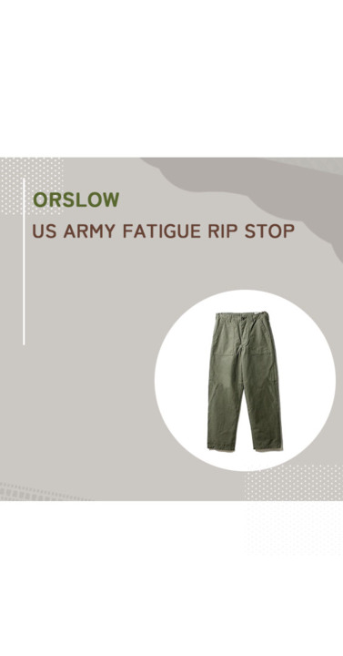 orslow オアスロウ 01-5002-76 US ARMY FATIGUE アーミー orslow オアスロウ 01-5002-76 US ARMY FATIGUE アーミー