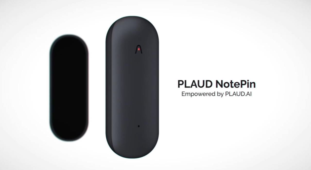 PLAUD NotePin AI音声レコーダー 自由に装着できる、“ウェアラブル”な小型AIボイスレコーダー
