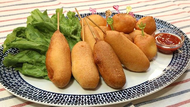 36 アメリカンドッグ＆あげいも：まなぶんデジタル by 北海道新聞