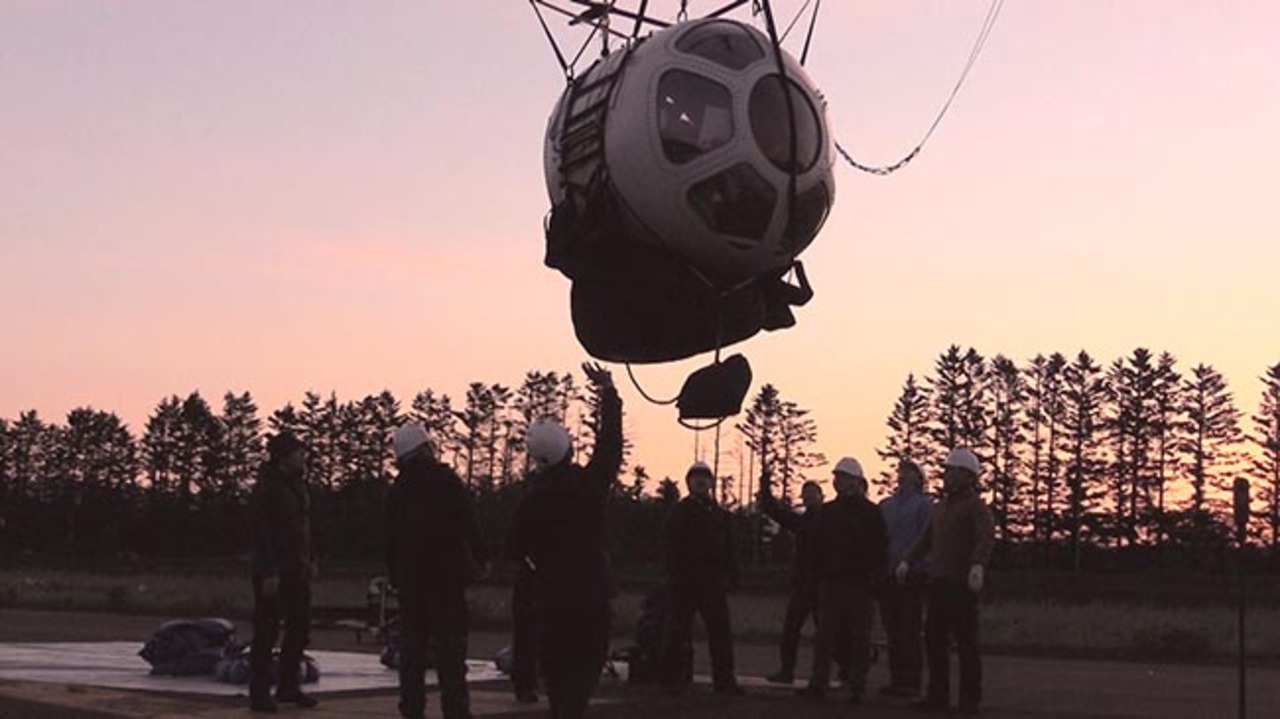 ２人乗り気球が成層圏へ　岩谷技研が有人飛行実験　宇宙遊覧体験の事業化を目指す