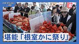 根室かに祭りが開幕　花咲ガニ不漁でも３...