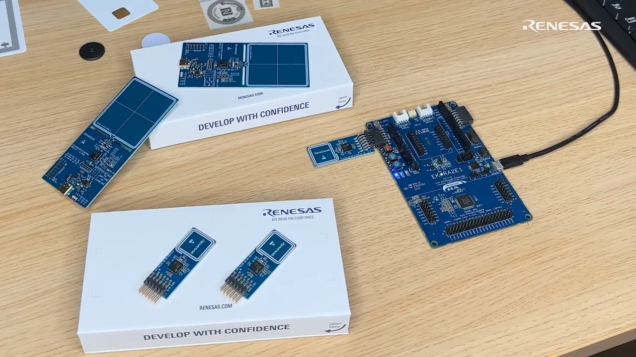 PTX105R NFC Reader Evaluation Kit and PMOD Demonstration