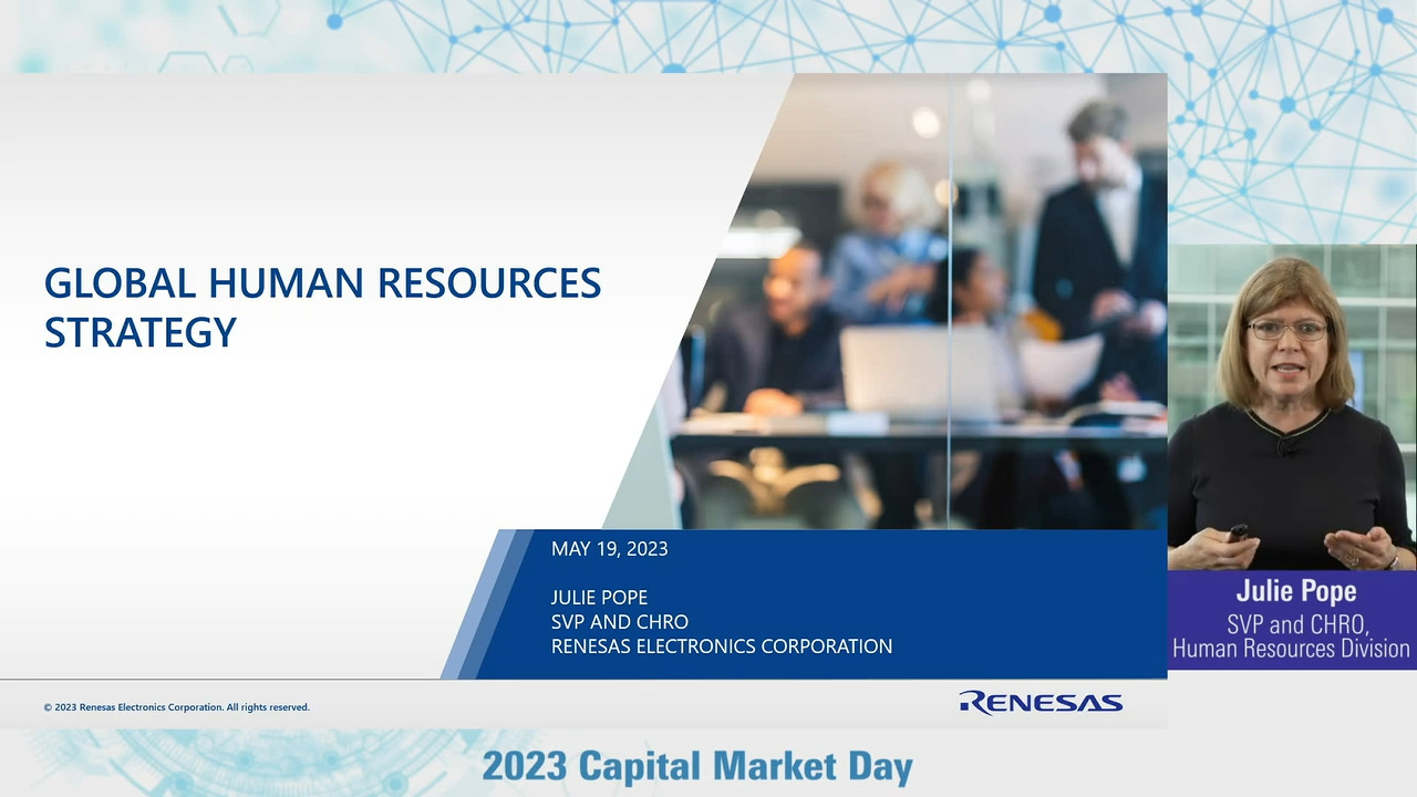 Global Human Resources Strategy - 2023 Capital Market Day (May 19, 2023)