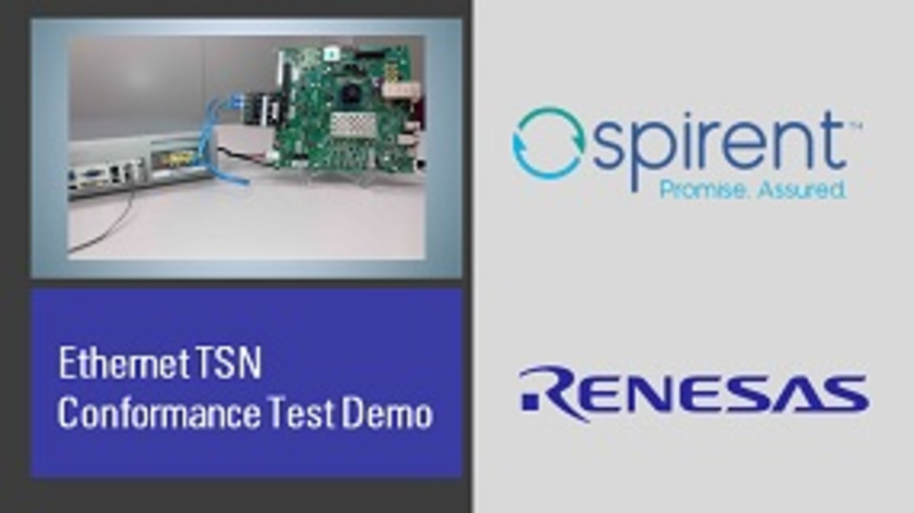 Spirent Communications社が提供するコンフォーマンステストで