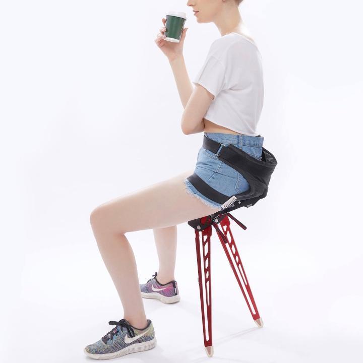 行列に最適！ どこでも座れるウェアラブル外骨格「Lex」 - bouncy 