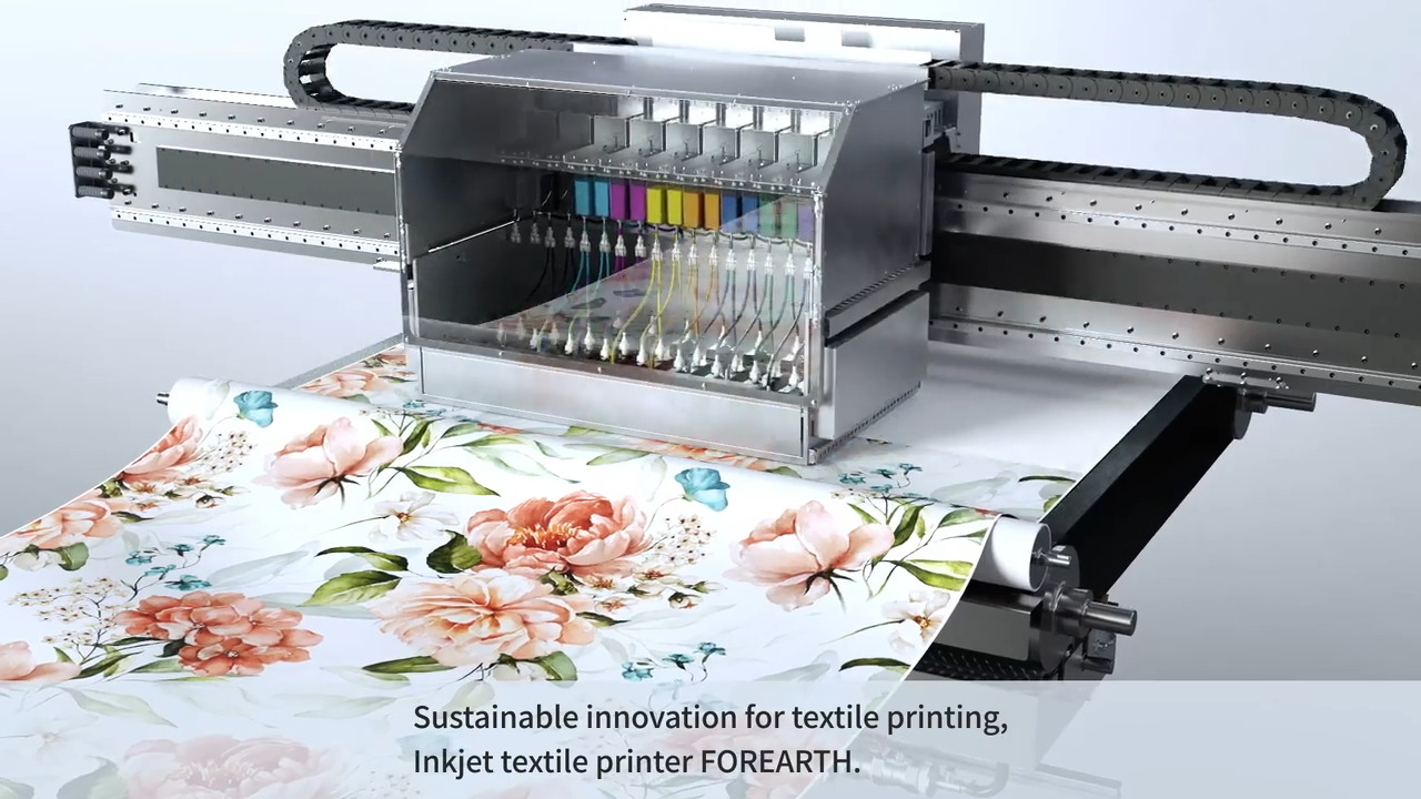 Digital Inkjet Printers for Fabrics