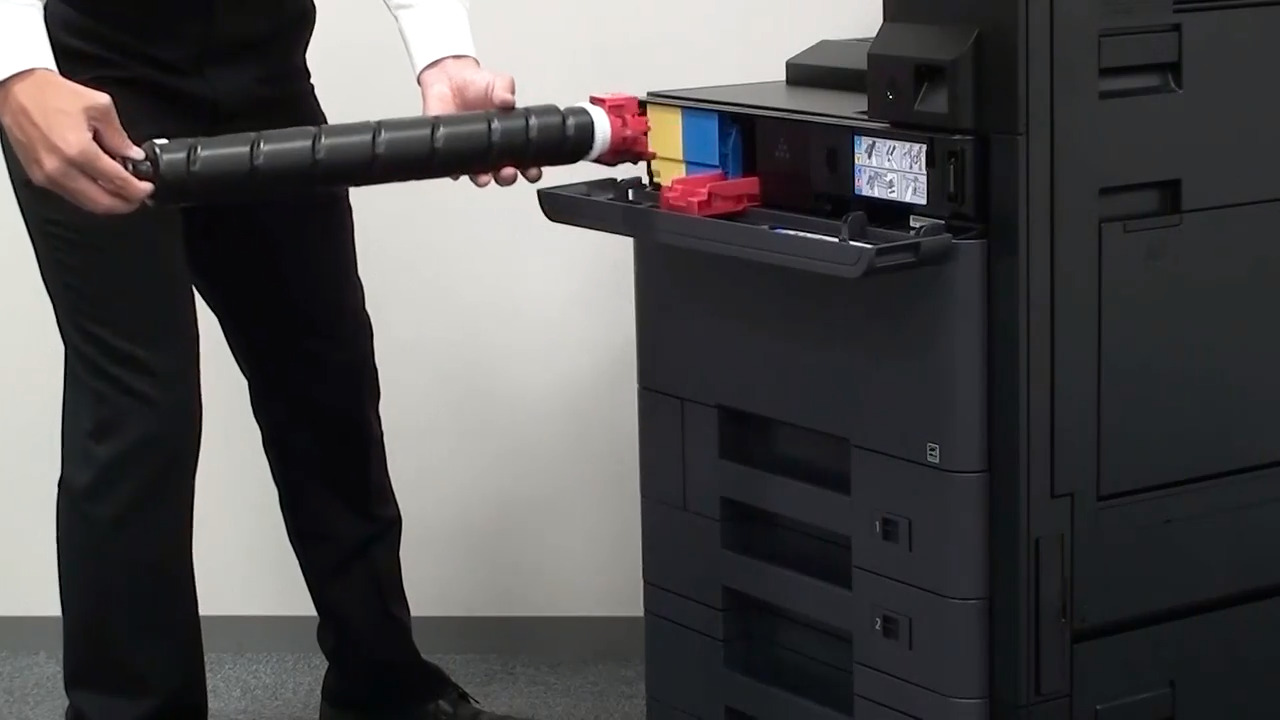 トナー交換方法 | サポート・ダウンロード | 京セラドキュメント