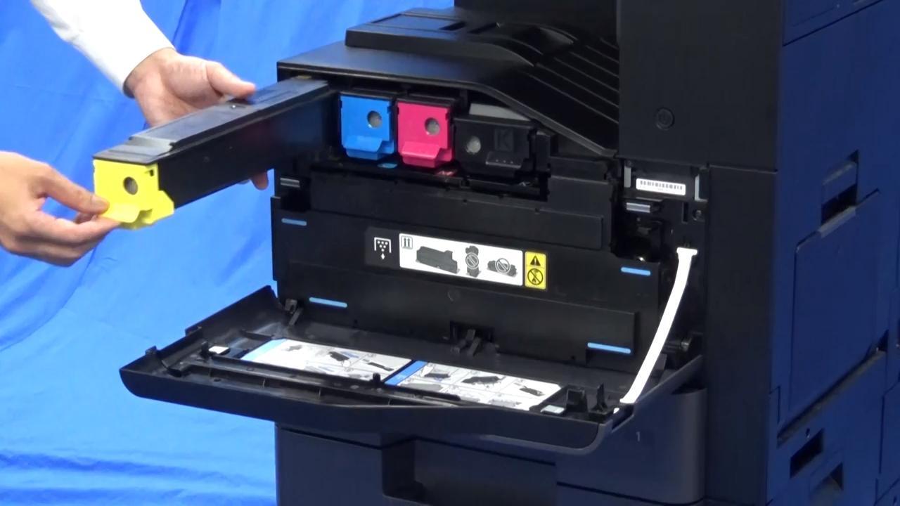 トナー交換方法 | サポート・ダウンロード | 京セラドキュメント