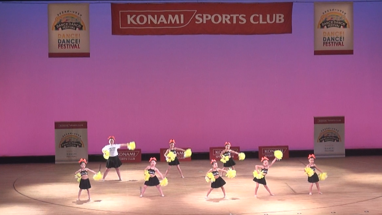 コナミスポーツ　チアダンス　ウェア コナミスポーツ チアダンス ウェア