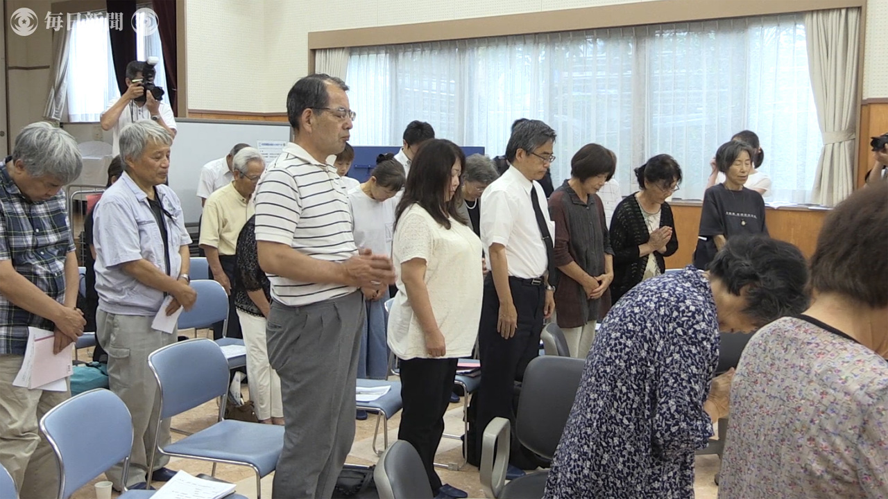 相模原殺傷1年：地域住民が犠牲者をしのぶ会 - 毎日動画