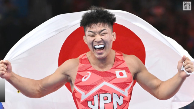 【スライドショー】パリ・オリンピック第13日　レスリング日下が金　須崎が銅