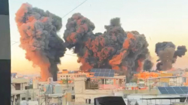 イスラエル、ヒズボラ「中央本部」空爆　最高指導者ナスララ師を標的か