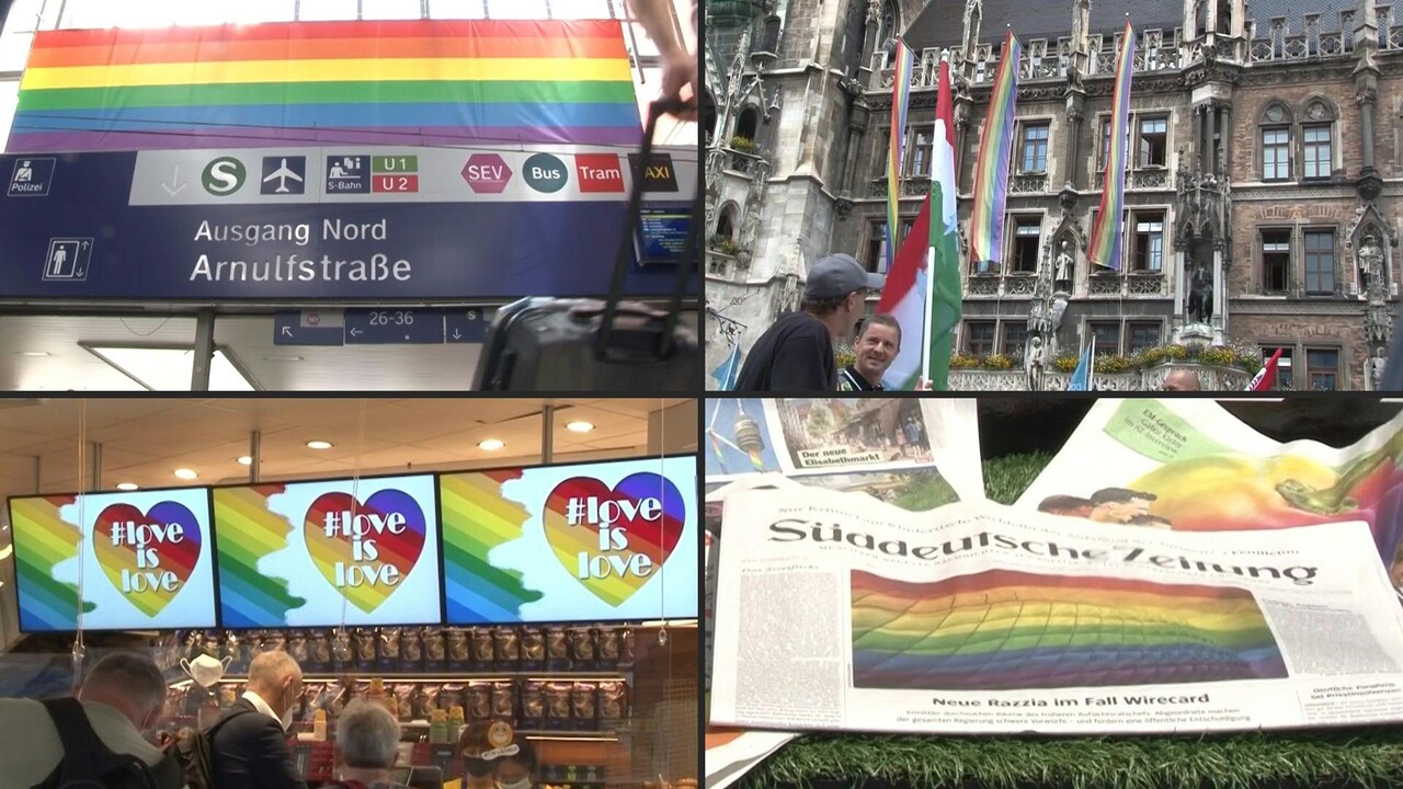 動画 ハンガリー 反lgbtq法でeuと対立 独各地で虹色ライトアップ 写真1枚 国際ニュース Afpbb News