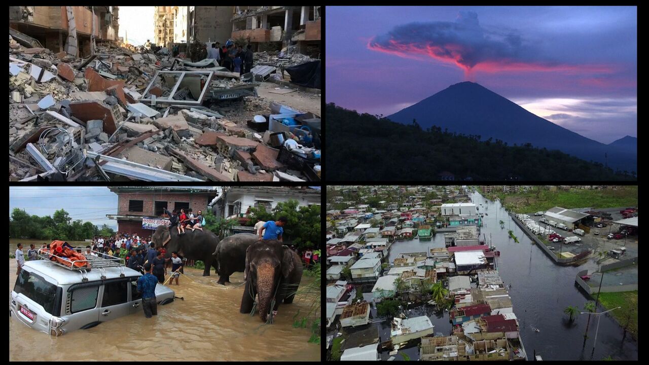 動画 大地震から怪物ハリケーンまで 世界各地を襲った17年の自然災害 写真1枚 国際ニュース Afpbb News