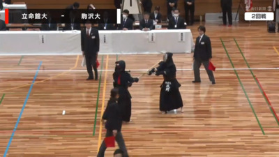 【2日目 第1試合場】2回戦～準々決勝
