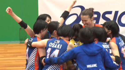 黒鷲旗バレー2022　第6日（5/5）女子決勝　ハイライト