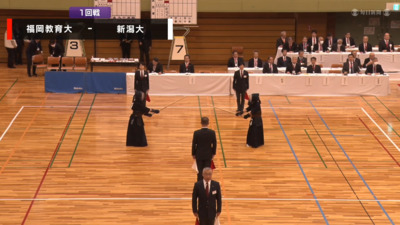 【第3試合場】第43回全日本女子学生剣道優勝大会　1回戦