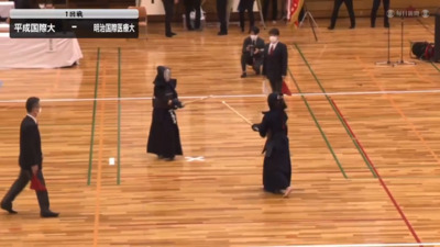 【第1試合場】第41回全日本女子学生剣道優勝大会　1回戦～準々決勝