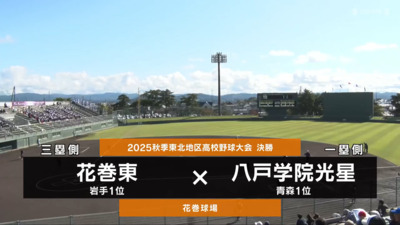 八戸学院光星―花巻東　東北・決勝ハイライト
