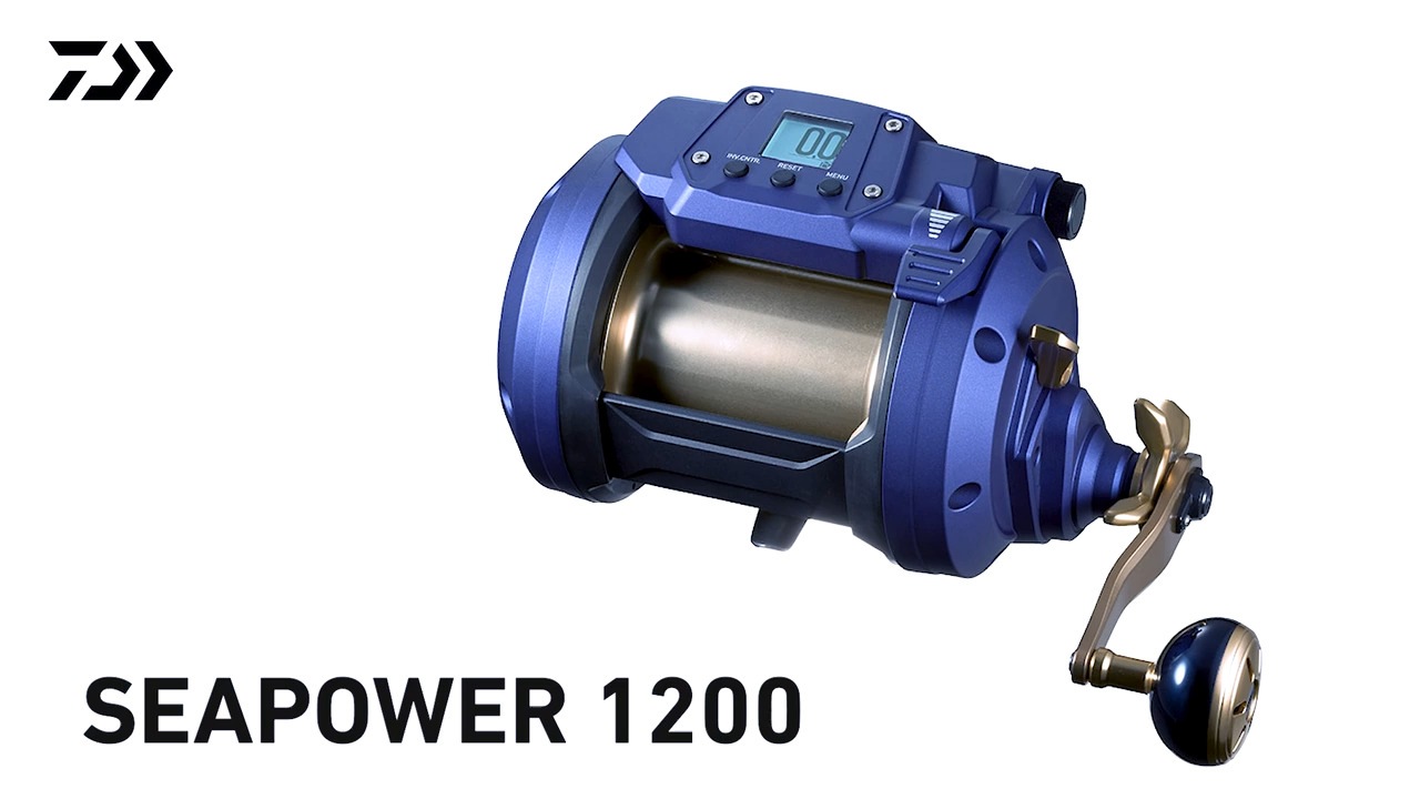 Daiwa 23 Seapower 1200 Electric Reel – Anglerpower Fishing Tackle