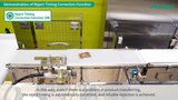 Demonstration of Reject Timing Correction Function [Checkweigher AW9 Series Ultra-Fast Type]