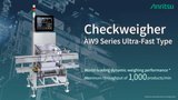 AW9 Series Ultra-Fast Type Checkweigher