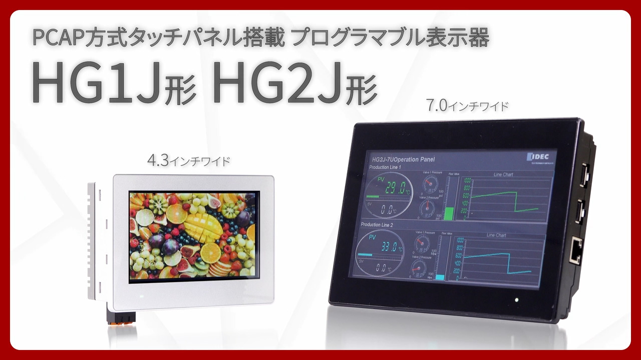 プログラマブル表示器HG1J / HG2J形